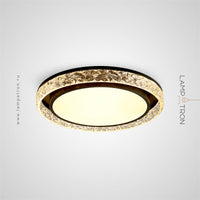 MALTE Ceiling Chandelier by Lampadom - scale reference
