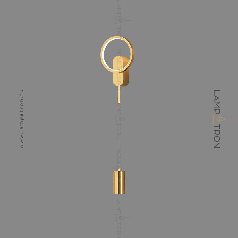 MANA Wall Light by Lampadom - scale reference