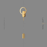 MANA Wall Light by Lampadom - scale reference