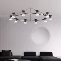 MANASSE Ring Chandelier by Lampadom - detail view