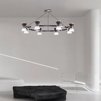 MANASSE Ring Chandelier by Lampadom - ambient shot
