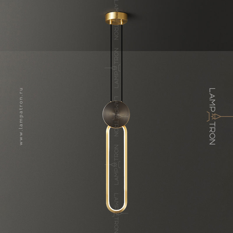 MANCHESTER Pendant by Lampadom - side view