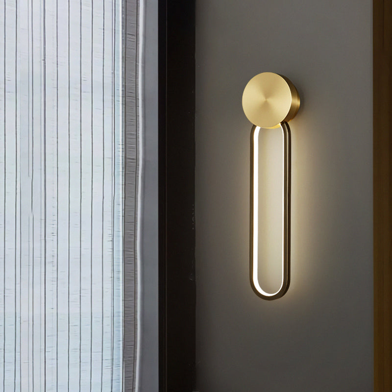 MANCHESTER W. Wall Light by Lampadom - scale reference
