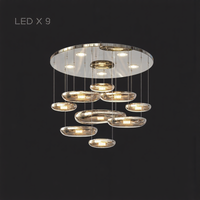 MANNA Cascade Light by Lampadom - scale reference