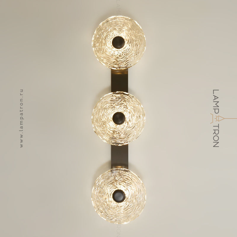 MANS Wall Light by Lampadom - scale reference
