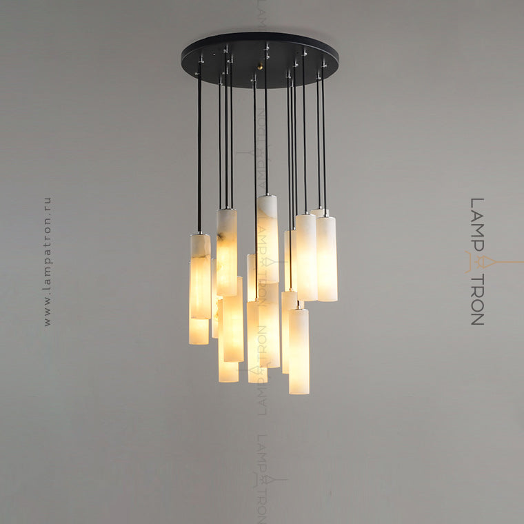 MARBLE ELIT Pendant by Lampadom - angle view