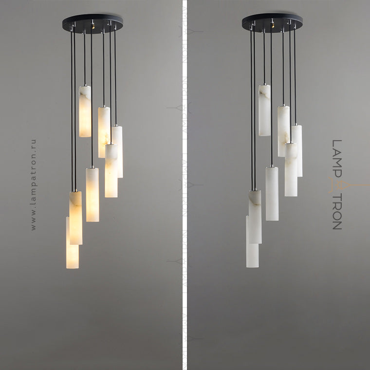 MARBLE ELIT Pendant by Lampadom - scale reference