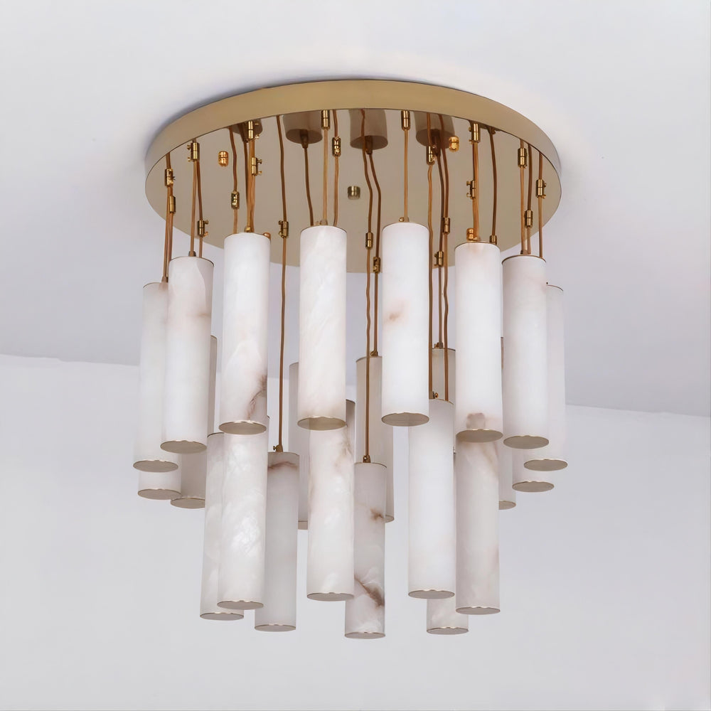 MARBLE GOLD Chandelier by Lampadom - ambient shot