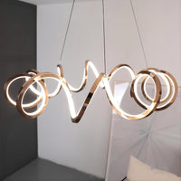 MARCELA Ring Chandelier by Lampadom - detail view