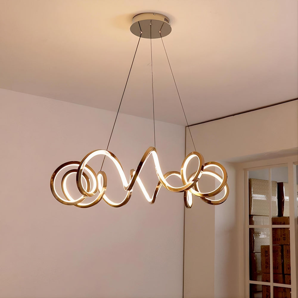 MARCELA Ring Chandelier by Lampadom - ambient shot