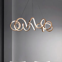 MARCELA Ring Chandelier by Lampadom - angle view