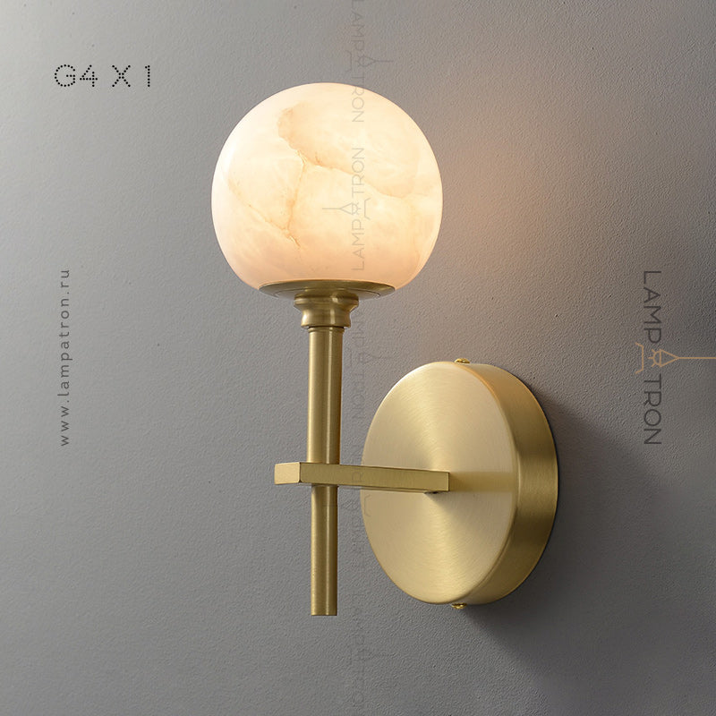 MARELL Wall Light by Lampadom - close-up