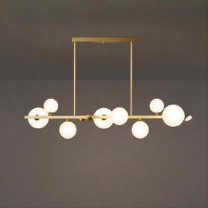 MARENS Linear Chandelier by Lampadom