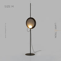 MARGOTT Floor Lamp by Lampadom - scale reference