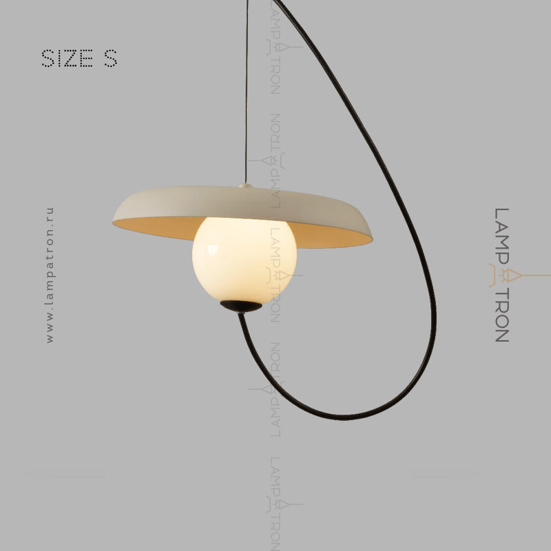 MARGOTT Pendant by Lampadom - side view