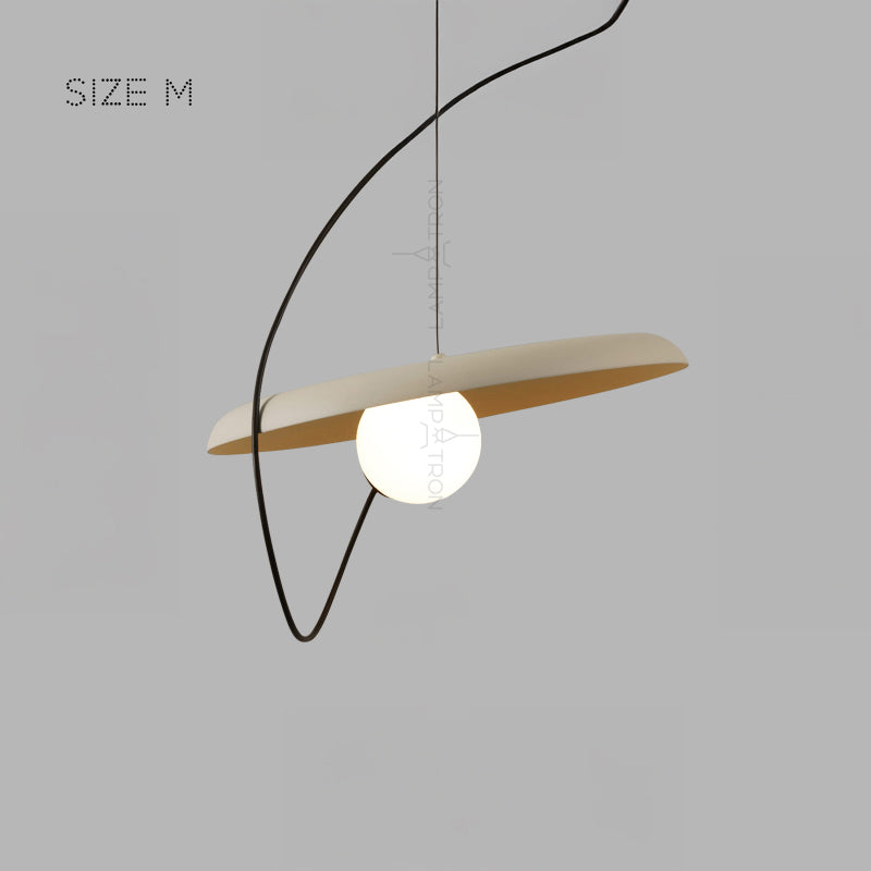 MARGOTT Pendant by Lampadom - scale reference