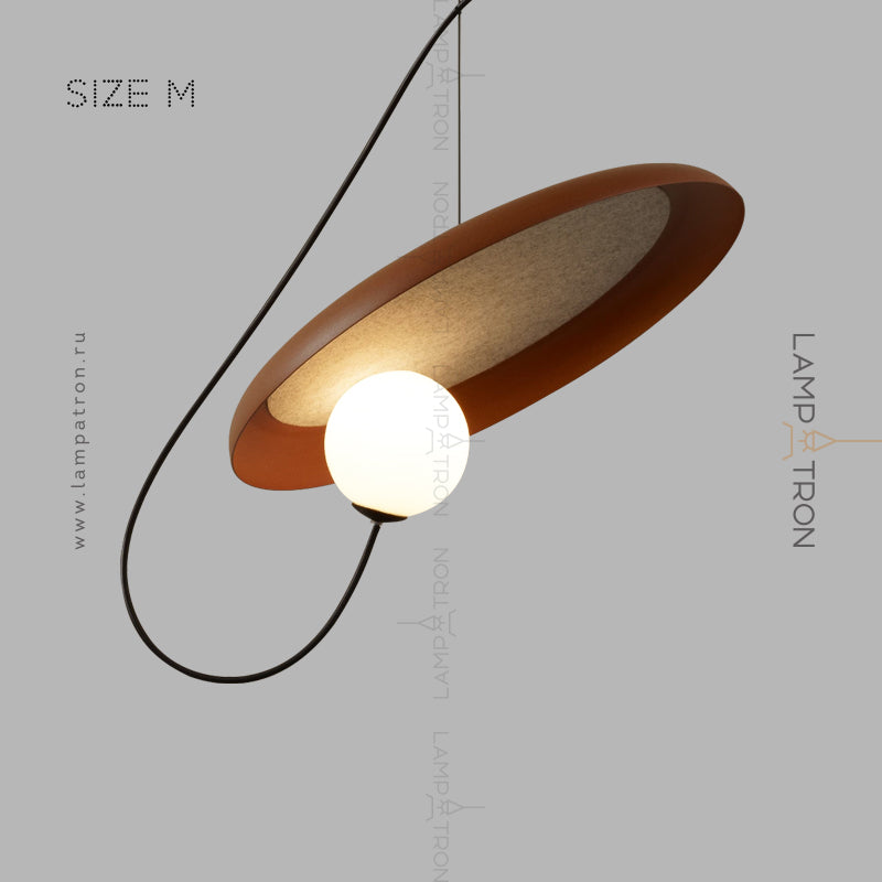 MARGOTT Pendant by Lampadom - scale reference