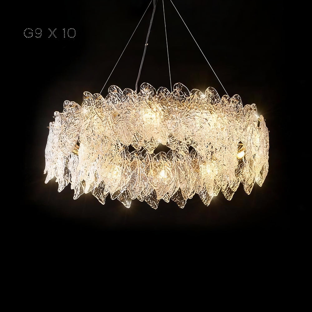 MARISA Ring Chandelier by Lampadom - angle view