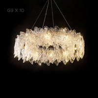 MARISA Ring Chandelier by Lampadom - angle view