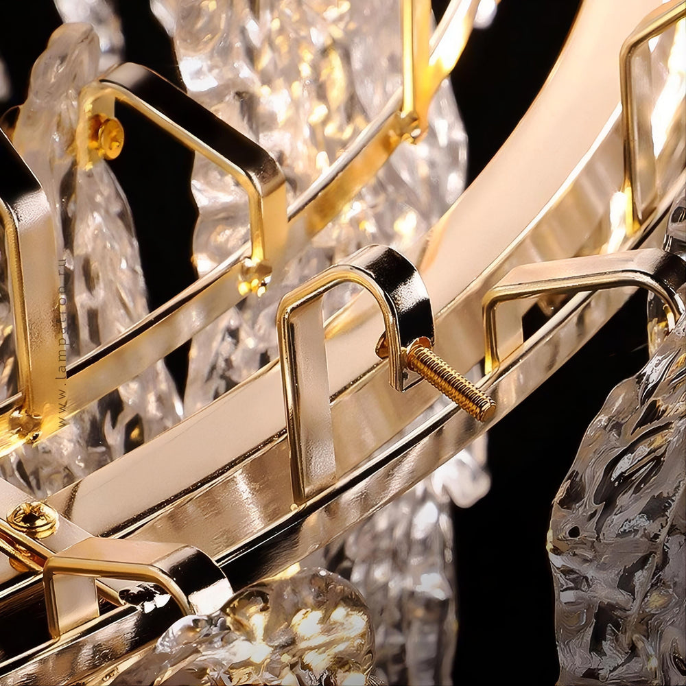 MARISA Ring Chandelier by Lampadom - side view
