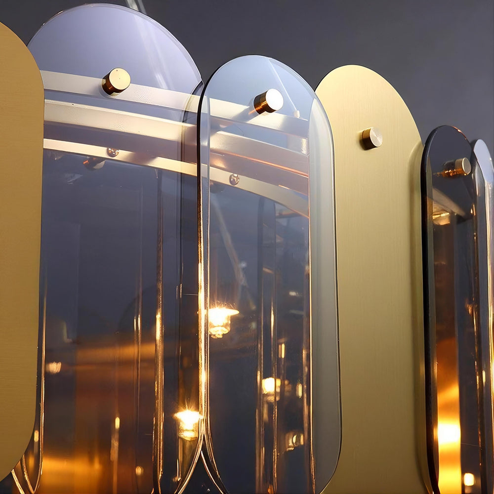MARLINA GLOSS Linear Chandelier
