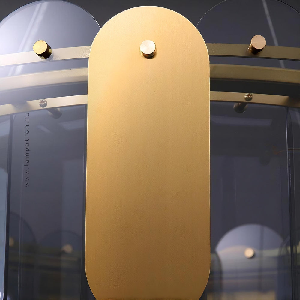 MARLINA GLOSS Ring Chandelier by Lampadom - close-up