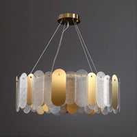 MARLINA Ring Chandelier by Lampadom - close-up