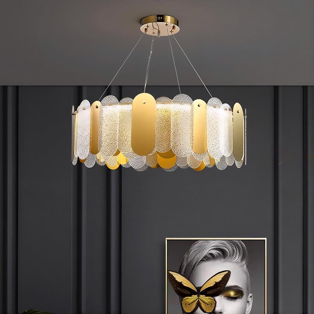 MARLINA Ring Chandelier by Lampadom - scale reference
