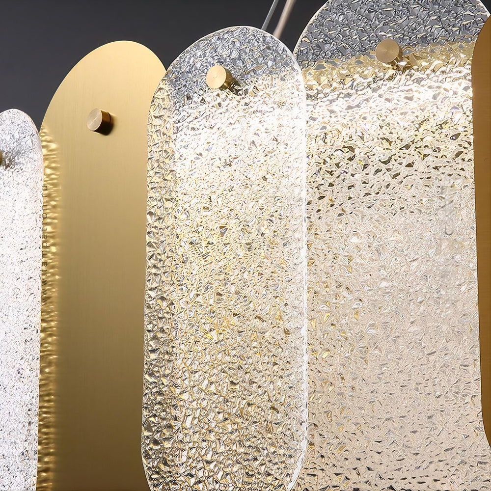 MARLINA Ring Chandelier by Lampadom - side view