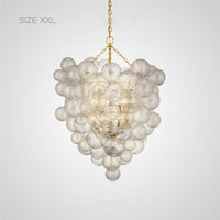 MARLON Chandelier Chandelier in Crystal by Lampadom - room setting
