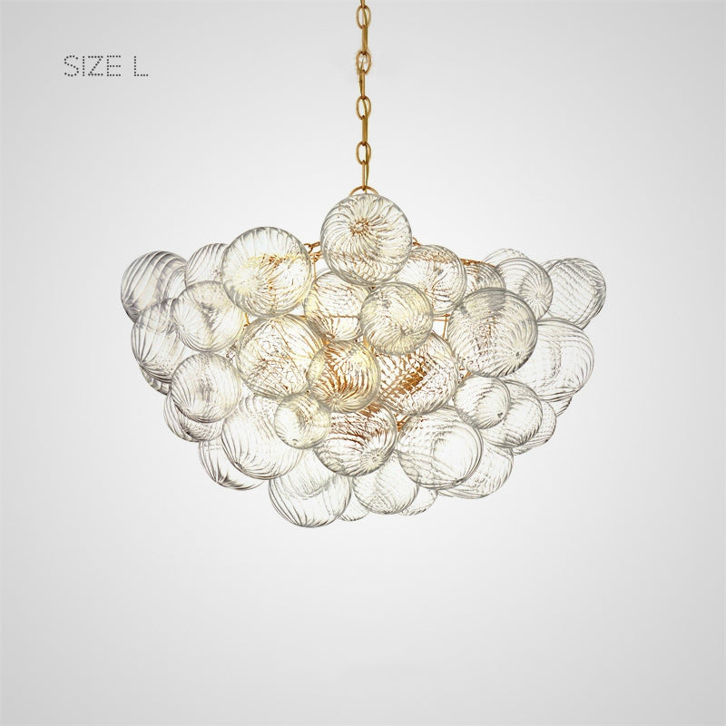 MARLON Chandelier Chandelier in Crystal by Lampadom - room setting
