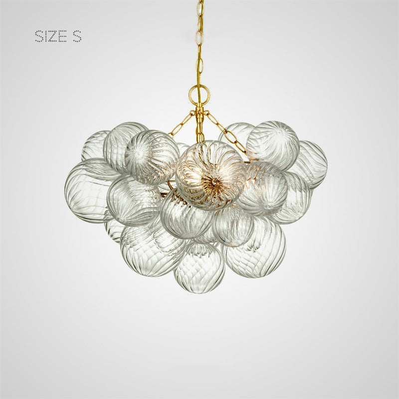 MARLON Chandelier Chandelier in Crystal by Lampadom - room setting