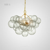 MARLON Chandelier Chandelier in Crystal by Lampadom - room setting