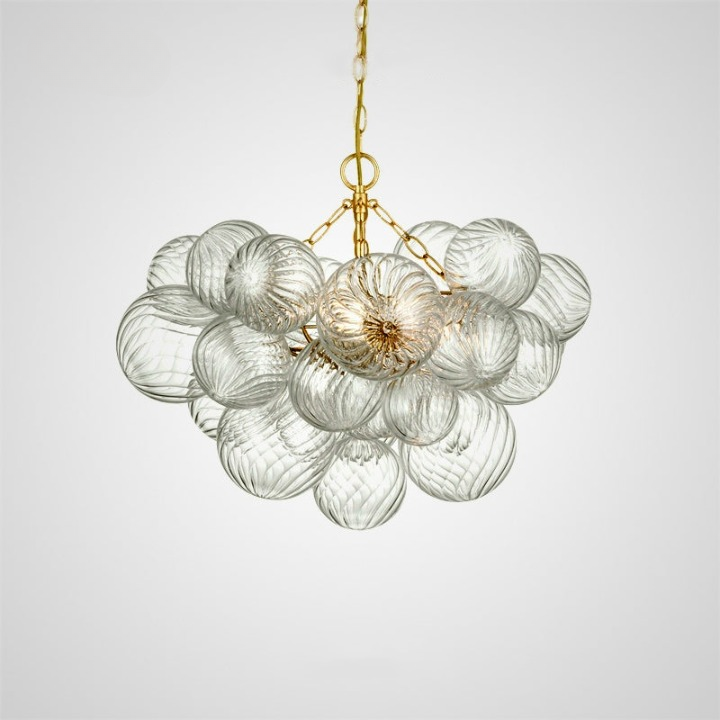 MARLON Chandelier Chandelier in Crystal by Lampadom - room setting