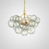 MARLON Chandelier Chandelier in Crystal by Lampadom - room setting