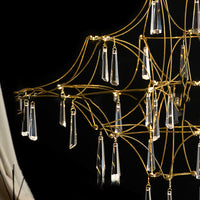 MARQUISE Chandelier by Lampadom - side view
