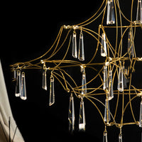 MARQUISE Chandelier by Lampadom - scale reference