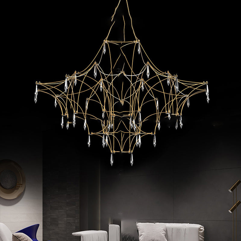 MARQUISE Chandelier by Lampadom - scale reference