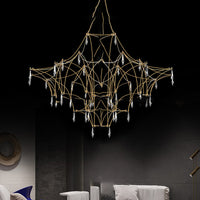 MARQUISE Chandelier by Lampadom - scale reference