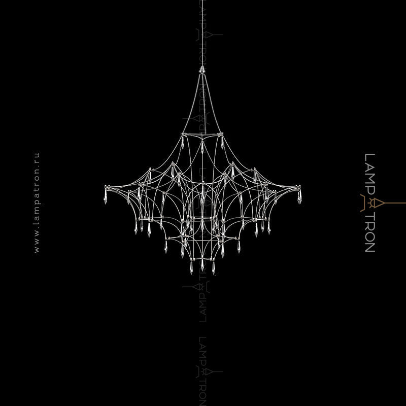 MARQUISE Chandelier by Lampadom - side view