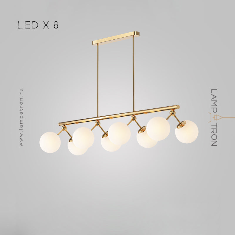 MARTIAL Linear Chandelier