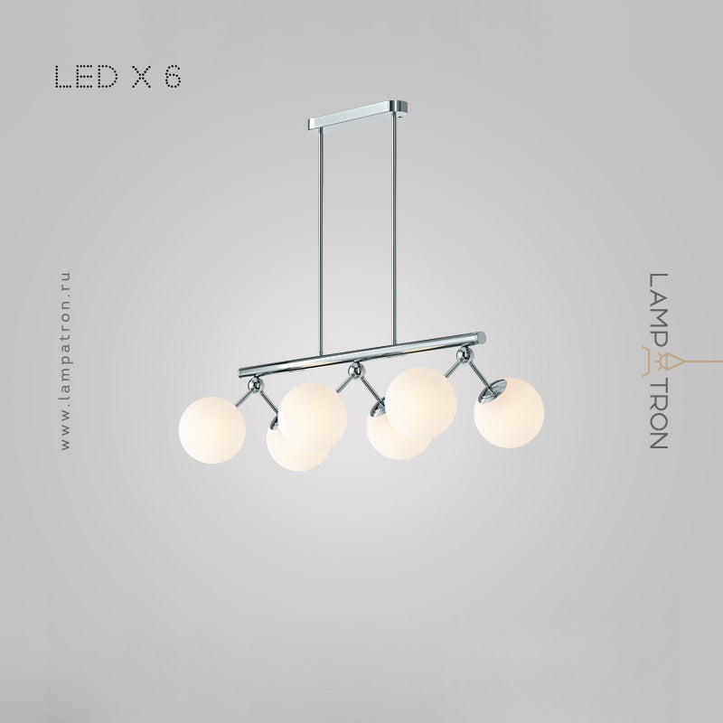 MARTIAL Linear Chandelier