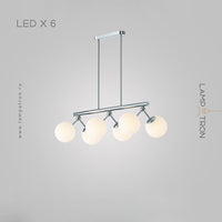 MARTIAL Linear Chandelier