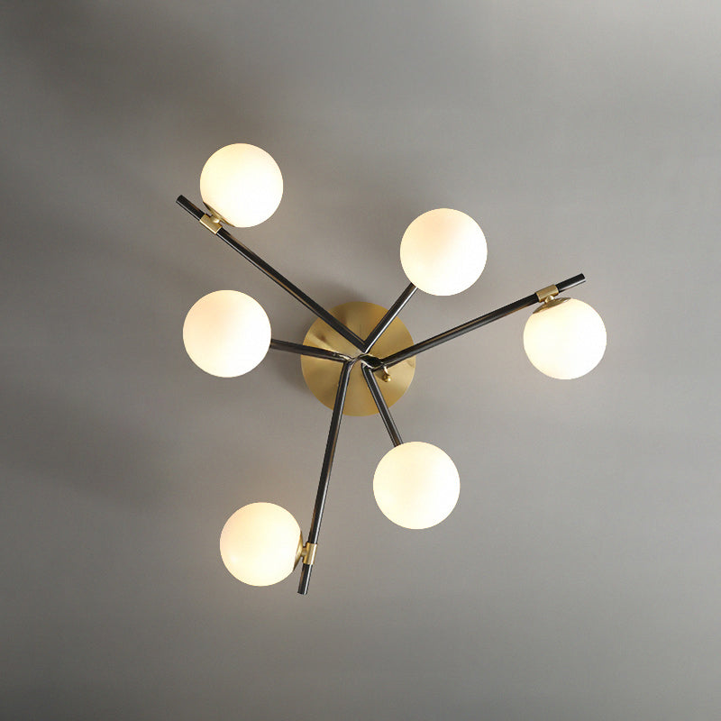 MARYON Ceiling Chandelier by Lampadom - side view