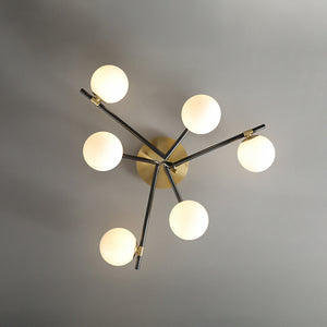 MARYON Ceiling Chandelier by Lampadom - side view