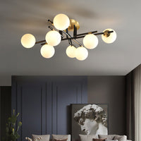MARYON Ceiling Chandelier by Lampadom - angle view