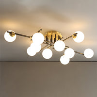 MARYON Ceiling Chandelier by Lampadom - scale reference
