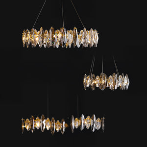 MARZO Linear Chandelier by Lampadom
