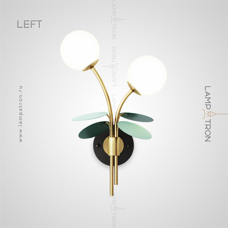 MATISSE B Wall Light by Lampadom - angle view