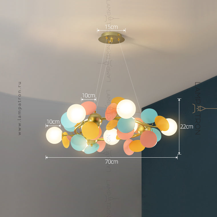 MATISSE R Ring Chandelier